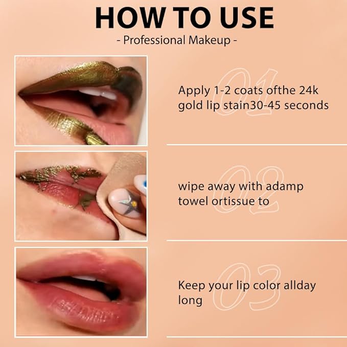 Lip Stain Peel Off Masque - Peel Off Lip Stain Tattoo, Peel-Off Lip Tint，Long Lasting Waterproof Transfer-proof Lip Mask Lip Stains Peel Off Lip Gloss,Stay Lip Makeup D03#