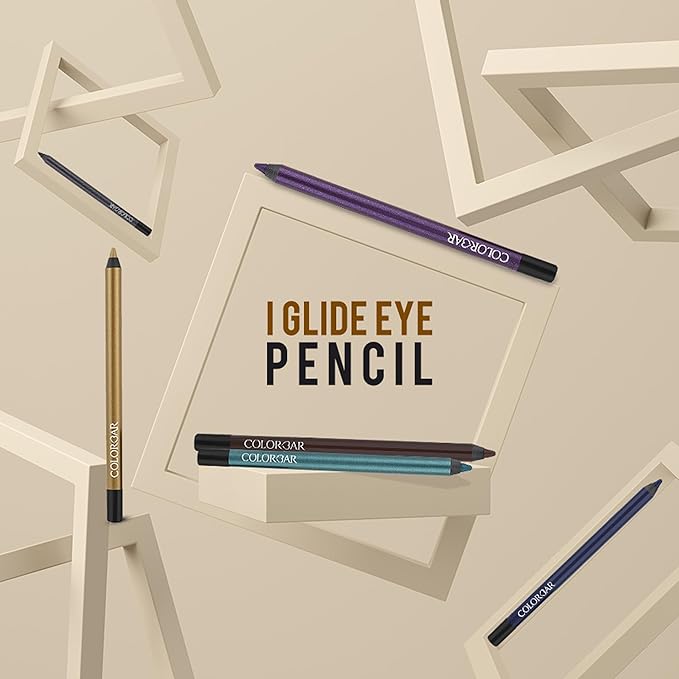 Colorbar I-Glide Eye Pencil - Long Lasting Eyeliner Pencil - Waterproof Eyeliner and Smudge-Proof - Green Eyeliner - 003 Jaded - 0.03 oz
