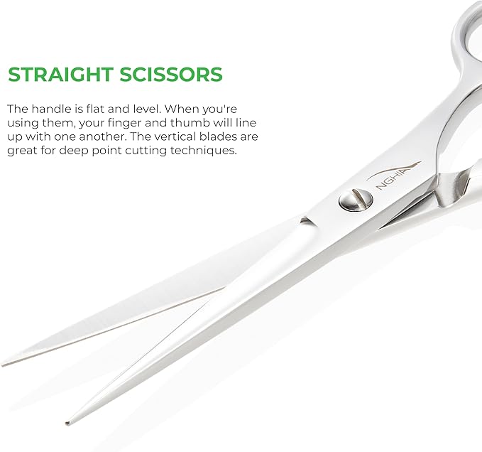 NGHIA Cutting Hair Scissors - KT-703 (Stainless Steel)