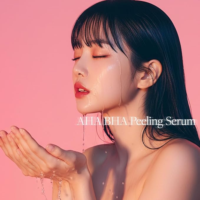 Peeling Solution AHA 30% BHA 2% Serum - Face Korean Skin Care Exfoliating & Hyaluronic Acid Vitamin - Night Treatment Anti Aging Hydrating Anti Wrinkle ph 3.6 (30ml, 1fl.oz.)