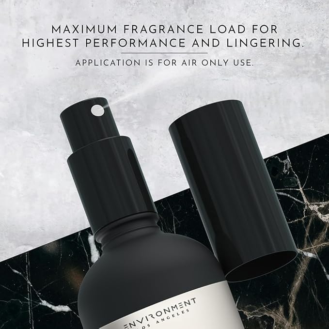 ENVIRONMENT Inspired by 5-Star Resort HCS Room Spray, 100ml Air Freshener (Sandalwood | Vanilla | Amber) Home Fragrance Accessories, Room Perfume, Room Deodorizer, Vegan & Cruelty-Free
