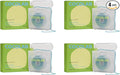 Cocolab Woven Dental Floss, Dentist-Designed Oral Care, Coconut Scent, Waxed, Expanding, Kid-Friendly String Floss with Coconut Oil, 4 Spools (33 yd Each)