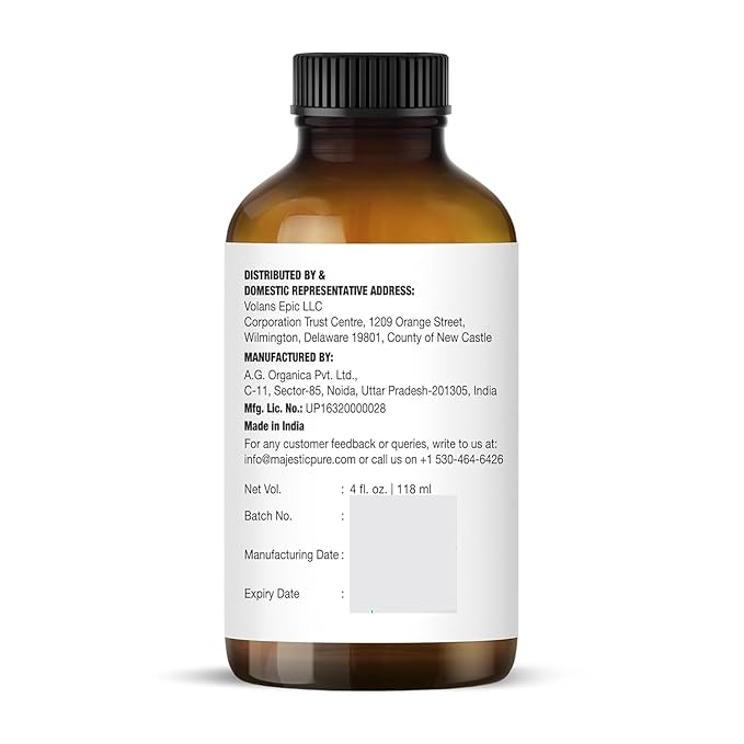 Majestic Pure Lemongrass Essential Oil with Glass Dropper - 4 Fl Oz Pack of 2-100% Pure and Natural Lemongrass Oil - Premium Grade Essential Oils for Diffuser, Aromatherapy, Soap and Candle Making