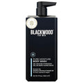 Blackwood For Men Pure Moisture Body Wash - Natural Mens Body Wash with Ginseng & Cooling Menthol - Sulfate Free Moisturizing Cleanser & Bodywash for Dry Skin or Sensitive Skin - Dye Free, Vegan, 17oz