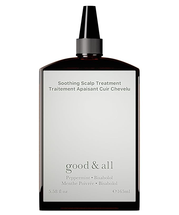 Good&All Dry Itchy Scalp Treatment - Leave-in Itch Relief with Peppermint & Bisabolol, Fragrance-Free, Paraben-Free, Vegan, Cruelty-Free - 5.58 fl oz