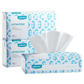 Winner Softer Face Towels - 100% USA Cotton Dry Wipes, 300 Count Unscented Cotton Tissues for Sensitive Skin, OEKO-TEX Certified Face Towelettes Disposable, Makeup Remover Facial Towels, 3 Pack