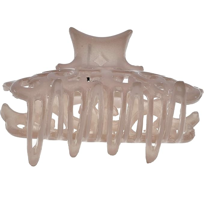 Camila Paris CP2906 French Hair Clip for Women, Amber, Girls Hair Claw Clips Jaw Fashion Durable and Styling Hair Accessories for Women, Strong Hold No Slip Grip, Made in France