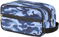 Pardick Camo Camouflage Print Travel Toiletry Bag for Women Men Lightweight Cosmetic Makeup Bag Organizer Waterproof Shaving Dopp Kit with Large Capacity for Toiletries Shaving Accessories