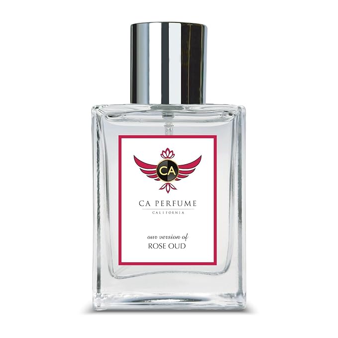 CA Perfume Impression of Rose Oud for Women and Men Long Lasting Unisex Fragrance Eau De Parfum 1.7 Fl Oz 50ml