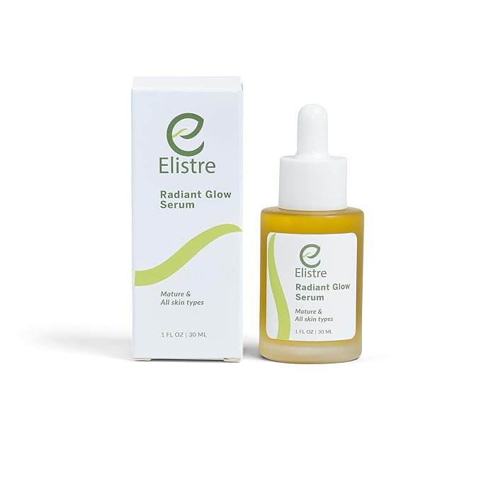 Elistre Radiant Glow facial oil with Vitamin C, Blend of Exotic Essential and Nurturing plant oils, For Very Dry skin Types