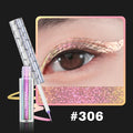 CHARMACY Chameleon Liquid Eyeliner, Liquid Glitter Eyeliner, Highly Pigmented, Metallic MultiColor Shifting waterproof Eyeliner, Ultra-Fine Tip, Longwearing, Smudge-proof (#306)