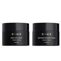 Dime Beauty Moisture Set ($76 Value) - Includes Dewy Day Cream + Restorative Night Cream (50 ml Each)
