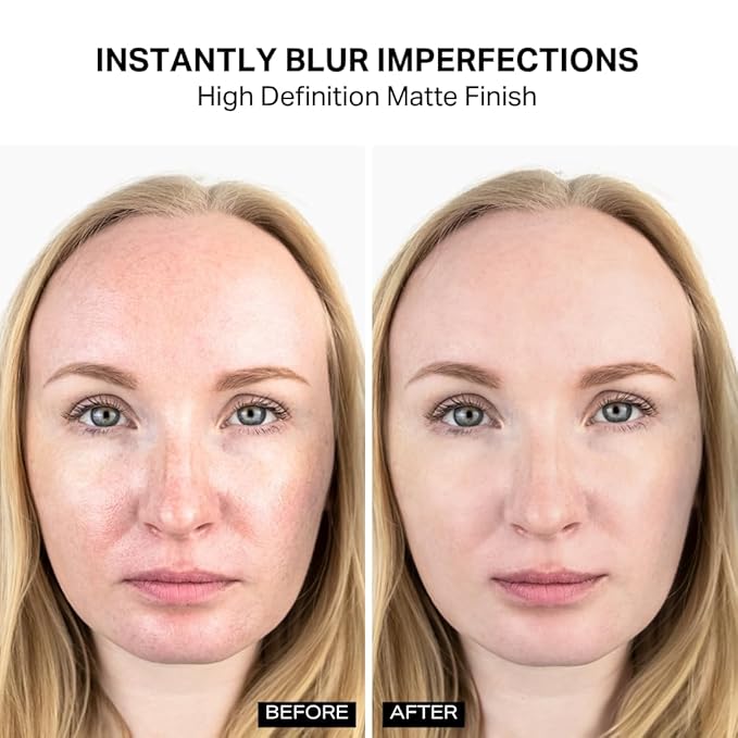 Y'OUR HD-Perfect Matte Pressed Powder | Soft Focus & No Flashback Finishing for All-Day Oil Control | Blurs Pores & Fine Lines | Talc-Free, Translucent for All Skin Tones