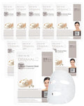 DERMAL Pearl Collagen Essence Facial Mask Sheet 23g Pack of 10 - Clarify Skin, Skin Smooth, Daily Skin Treatment Solution Sheet Mask