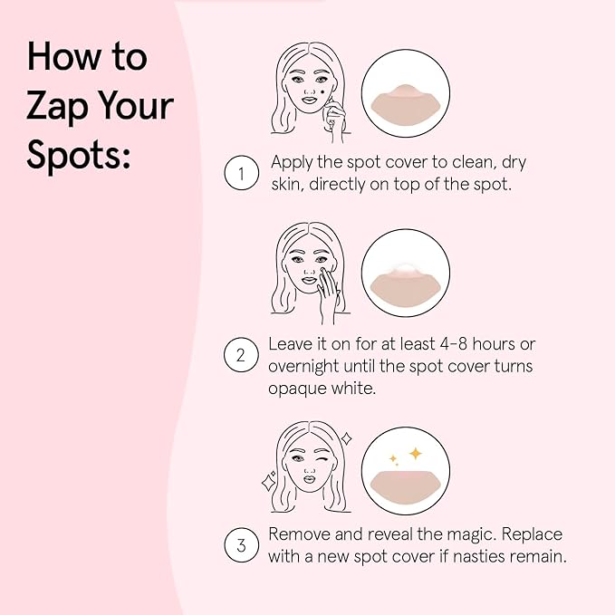 grace & stella Award Winning Pore Strip - Pimple Patches for Face - Hydrocolloid Acne Patches - Absorbs Zits, Reduces Redness - Cute Patches Dermatologist-Tested, Vegan (Multishape, 72 Count)