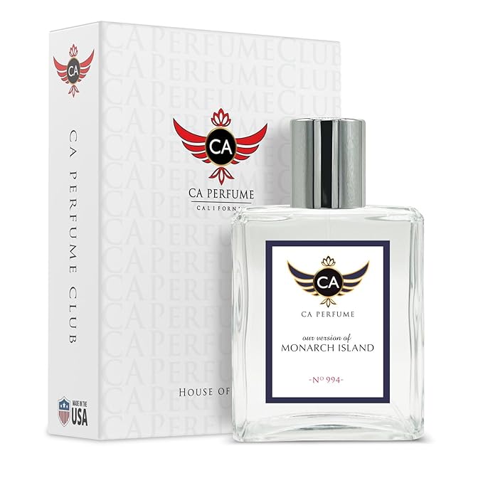 CA Perfume Impression of Monarch Island for Women & Men Eau De Parfum Spray Long Lasting Oriental Perfume (3.4 Fl Oz / 100ml)