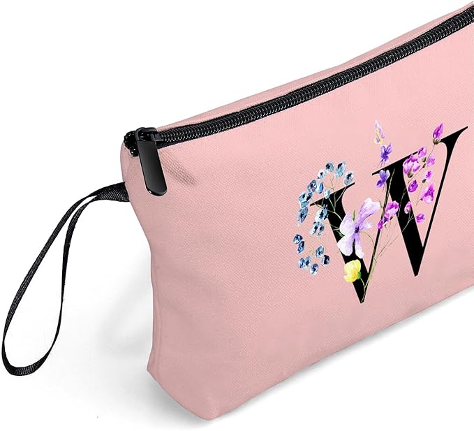 Birthday Inspirational Bridesmaid Proposal Team Small Gifts for Women Mom Aunt Teacher Sister Coworkers Makeup Cosmetic Bag Travel with Mirror Mothers Day Christmas Graduation W