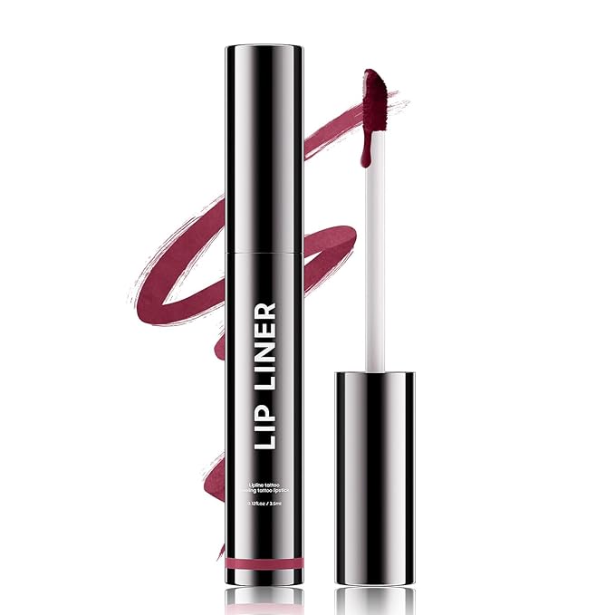 Lip Liner, Lip Gloss Gift for Women Matte Finish Vegan & Cruelty-Free, Highly-Pigmented for Create A Natural Lip Color (Mauve)