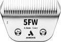 Andis 561464 ceramicEDGE #5FW Cover Wide Blade, Small Animal and Pet Grooming, Detachable Replacement Blade, Long Lasting, Stainless Steel