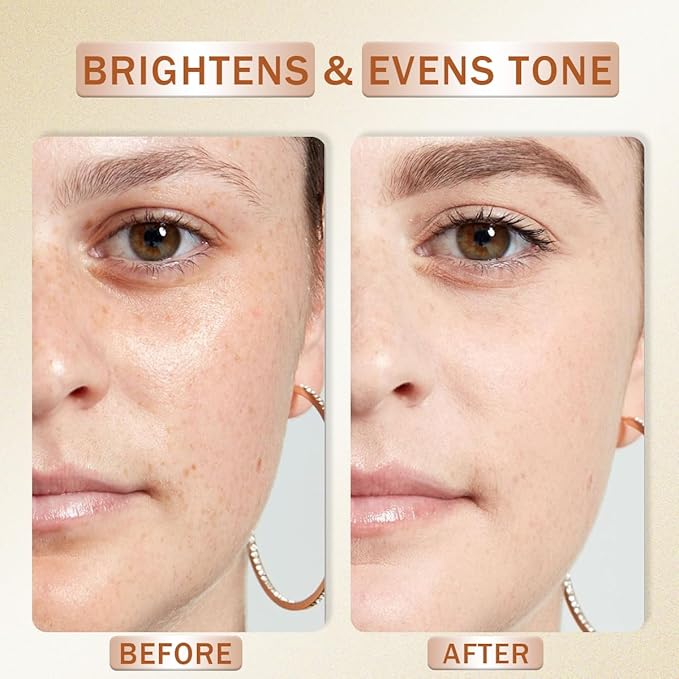Vitamin C Serum for Face Skin Care Illuminating Serum with Hyaluronic Acid & Collagen, Brightening, Antioxidant, Anti Aging Wrinkles, Glow, Dark Spots Remover Women Hydrating Facial Serums 30ml/1.01oz