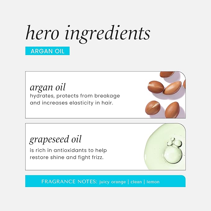 HASK ARGAN Repairing Hair Oil for shine and frizz control for all hair types, color safe, gluten free, sulfate free, paraben free - 2 Hair Oils
