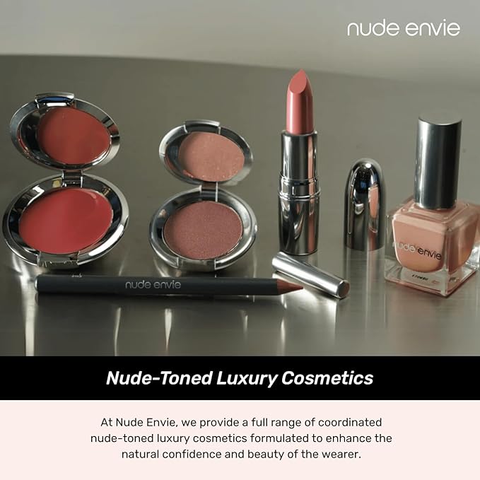 nude envie - Lip Liner - Smooth, Precise & Easy Application - Pigmented, Long-Lasting Lip Pencil - Add Definition - Prevents Feathering - Sharpenable - Vegan, Paraben-Free & Cruelty-Free - Classy