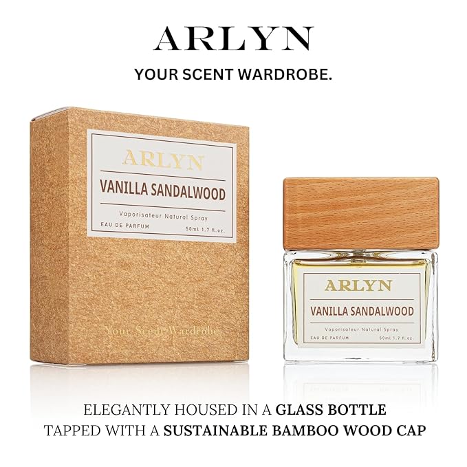 ARLYN Vanilla Sandalwood,Eau de Parfum Inspired by Amou.age Guida.nce, Long-Lasting Perfume For Men & Women, Vegan, Cruelty Free, Made In USA - 50 ml | 1.7 Oz