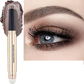 Cocoa Brown Eyeshadow Stick Cream Shimmer Smooth Eyeshadow Pencil Hypoallergenic Natural Waterproof Long Lasting Eye Shadow Eyeliner Pen（Cocoa Brown Shimmer # 07）