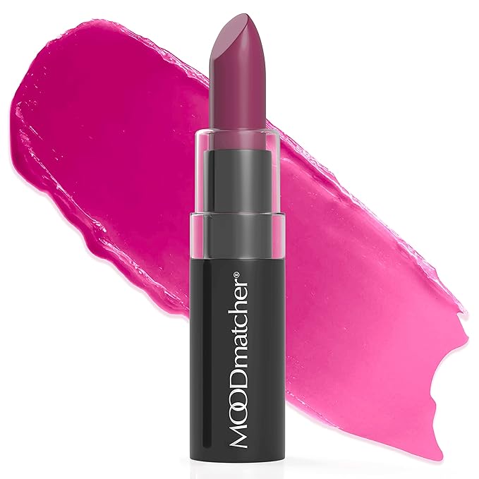 MOODmatcher LIVAURA Original Color Changing Lipstick – 12 Hours Long-Lasting, Moisturizing, Smudge-Proof, Glamorous Personalized Color, Premium Quality – Made in USA (Purple)