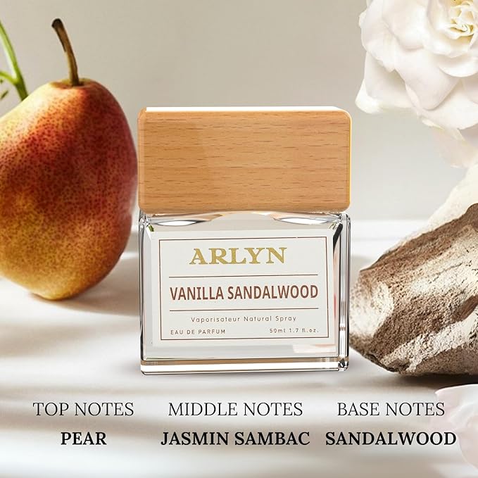 ARLYN Vanilla Sandalwood,Eau de Parfum Inspired by Amou.age Guida.nce, Long-Lasting Perfume For Men & Women, Vegan, Cruelty Free, Made In USA - 50 ml | 1.7 Oz