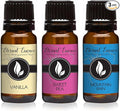 Trio (3) - Vanilla, Sweet Pea & Mountain Rain - Premium Fragrance Oil Trio - 10ML