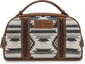 Montana West Wrangler Makeup Bags for Women Portable Aztec Toiletry Bag Southwestern Travel Cosmetic Organizer for Gift
