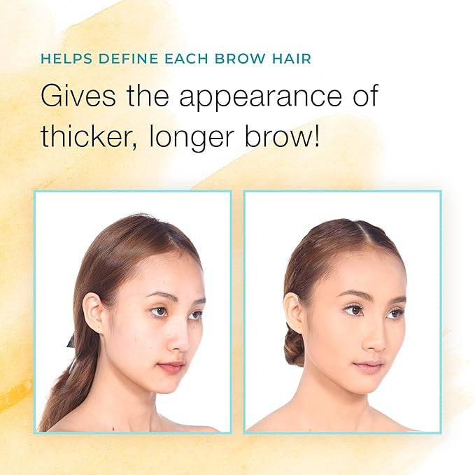 Eyebrow Color For Women, 20 Application Kit, Medium Brown