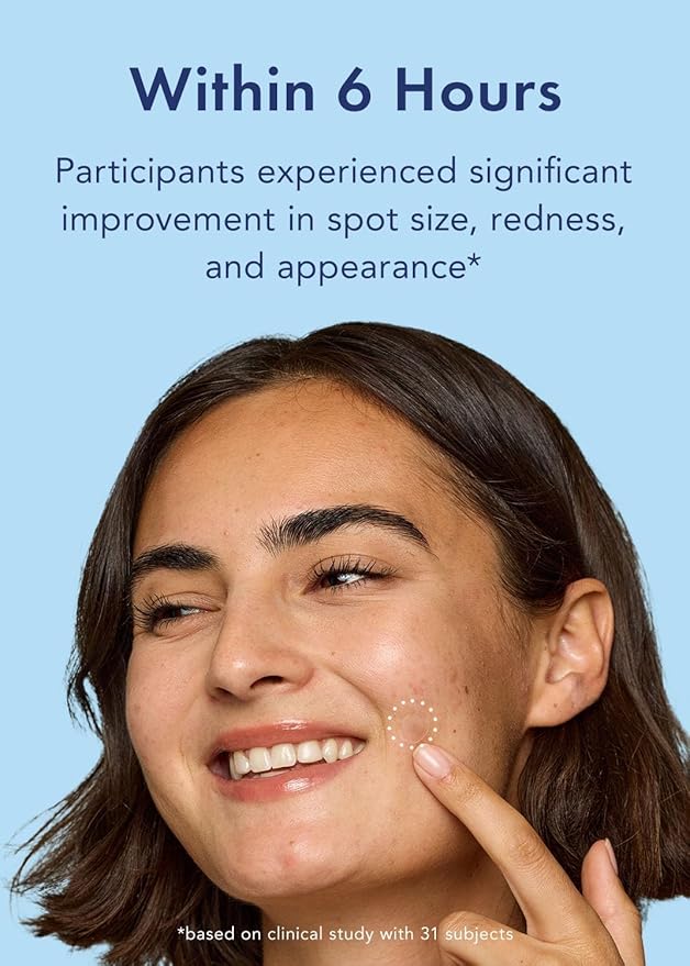 Rael Pimple Patches, Miracle Retinol Spot Cover - Hydrocolloid Acne Pimple Patch for Face, Absorbing Zits & Blemishes, PM Advanced (72 Count)