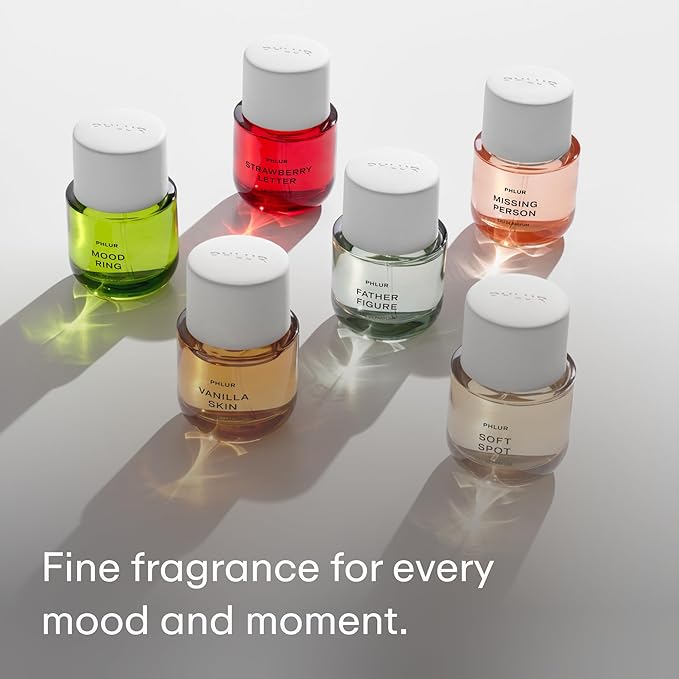 PHLUR Mood Ring Eau de Parfum - Full Size Perfume for Women & Men Fragrance - Sweet Fruity Floral Perfume with Orange, Jasmine, Patchouli, Fruit Gummies & Amber (50mL)