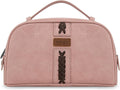 Montana West Wrangler Makeup Bags for Women Portable Toiletry Bag Small Travel Cosmetic Organizer for Gift Zipper Closure