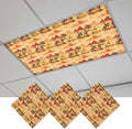 Tropical Plant Cactus Fluorescent Light Covers 3 Pack Western Cowboy Horse by Unknown