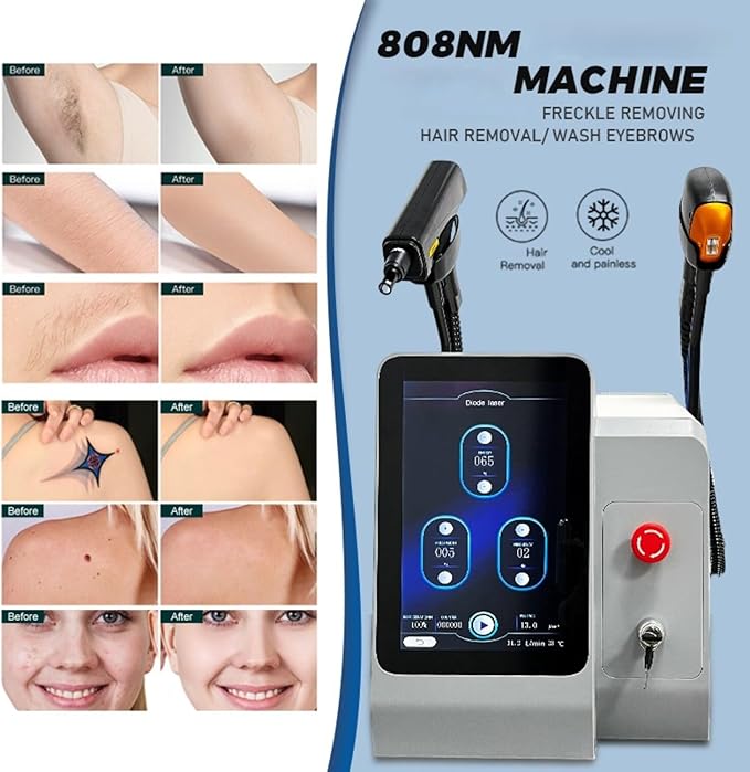2-in-1 Portable Home Beauty Device, Professional Hair Removal and Comfortable Beauty Machine