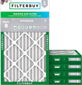 Filterbuy 16x25x2 Air Filter MERV 8 Essential Dust & Allergy Defense, by Filterbuy