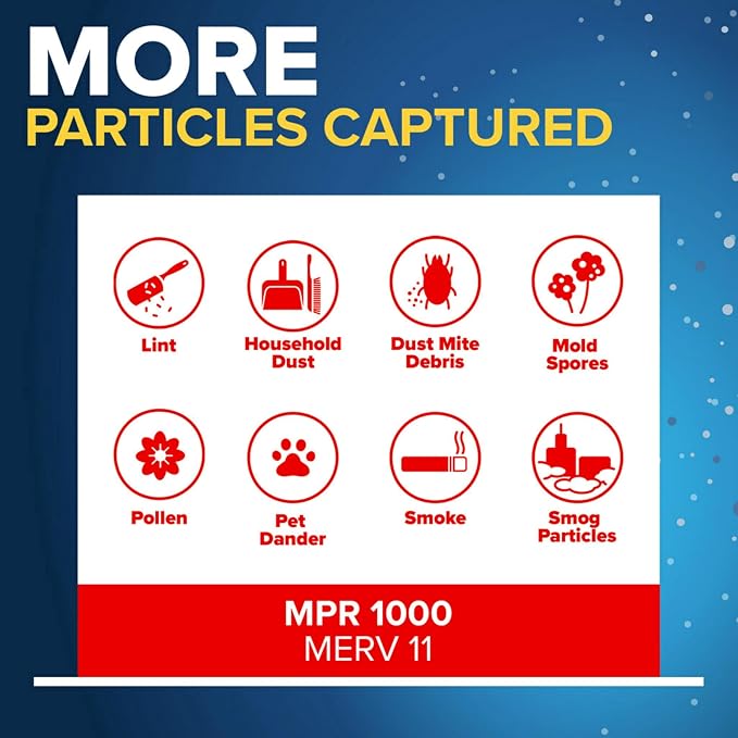 Filtrete 14x20x1 AC Furnace Air Filter, MERV 11, MPR 1000, Micro Allergen - Image 5