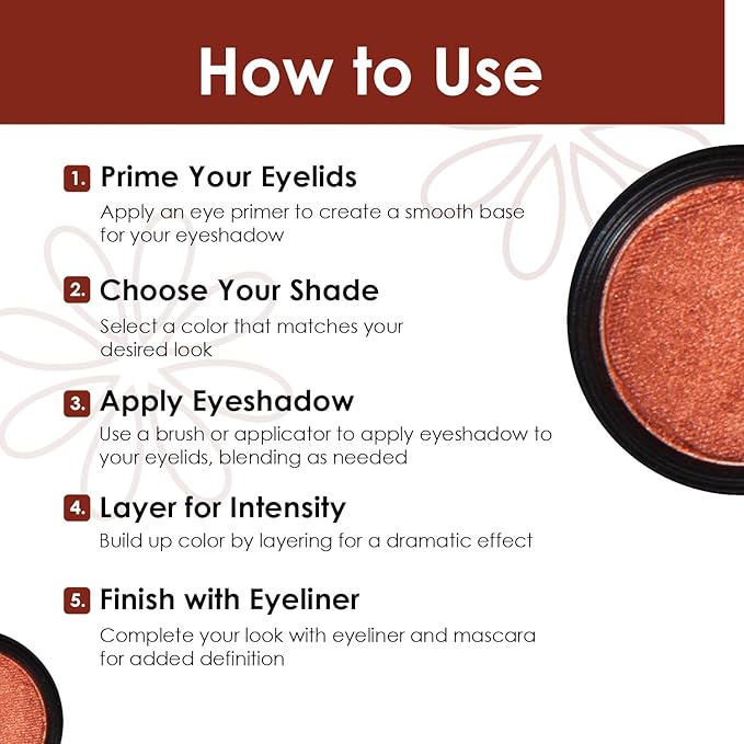Vera Moore Eyeshadow, Highly Pigmented Eyeshades and Textures, Provide Bold and Lasting Looks, Suitable for Any Event, Easily Blendable Eye Makeup in Multiple Shades. (125th Street)