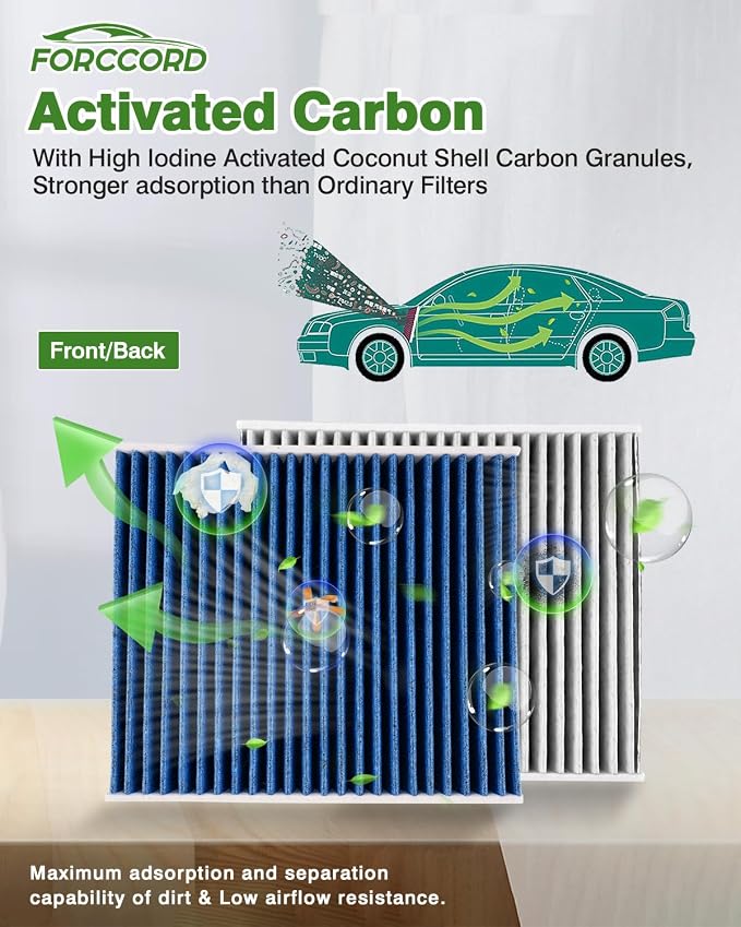 Cabin & Engine Air Filter Fit for Toyota RAV4 2019-25, Camry 2018-24, - Image 5