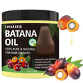 Batana Oil for Hair Growth – 100% Pure Raw Organic Hair Oil from Nature –Deep Repair Hair Treatment for Men and Women to Prevent Hair Loss & Enhance Thickness (4.2oz)