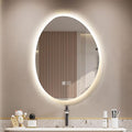 JSLJDM 700 X900 mm Illuminated Backlit LED Bathroom Mirror, Wall Mounted by JSLJDM