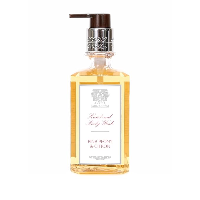 Antica Farmacista Hand & Body Wash - Luxury Nourishing Body Wash - Hydrating Hand Cleansing Wash - Bath & Body Gift - Peonia, Gardenia & Rosa, 10 fl oz