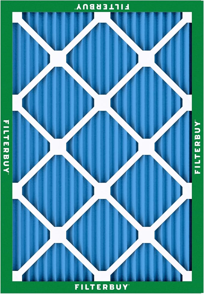 Filterbuy 19x20x1 Air Filter MERV 13 Optimal Smoke & Allergy Defense, - Image 8