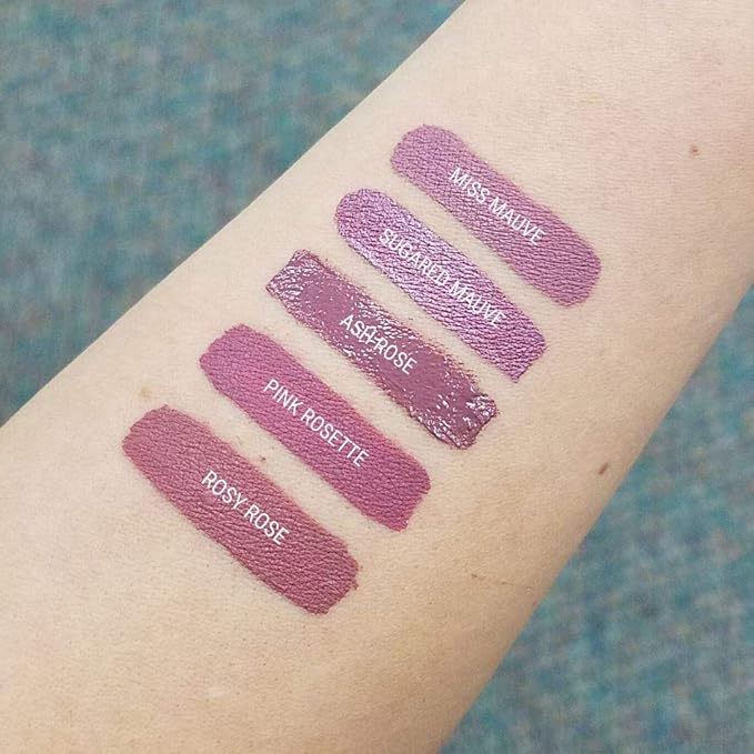 Natural Lipstick | Pink Mauve Lipstick, Vegan, Cruelty-free Beauty, Handcrafted, Small Batch, Dye-free, Palm-free (Ash Rose)
