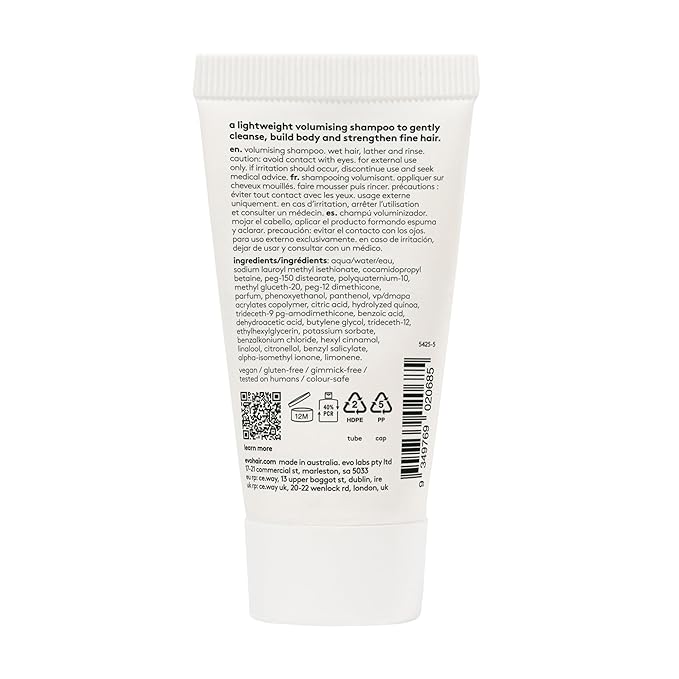 Evo The Volume Introduction Haircare Gift Set - Gluttony Volumizing Shampoo, Bride of Gluttony Volumizing Conditioner, Shape Vixen Volumizing Lotion & Root Canal Volumizing Spray
