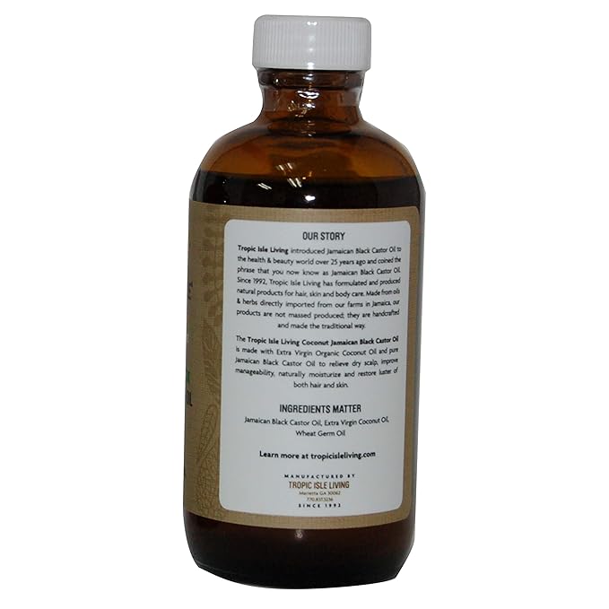 Tropic Isle Living Herbal Collection Jamaican Black Castor Oil (Coconut)