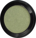 Icy Mint Shimmering Olive Green Gold Pressed Powder Single Vegan Eyeshadow; Talc, Paraben & Cruelty Free